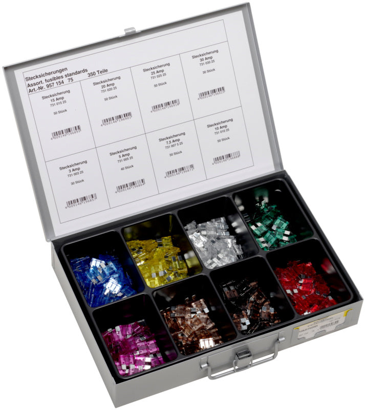 Assortment, fuses, standard