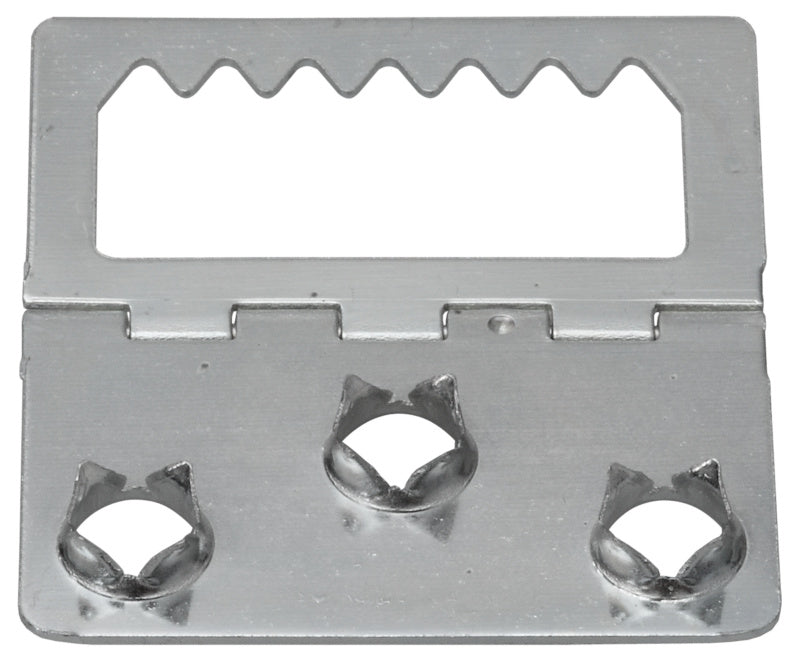 Picture hanger with hinge