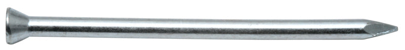 Steel nail with countersunk head