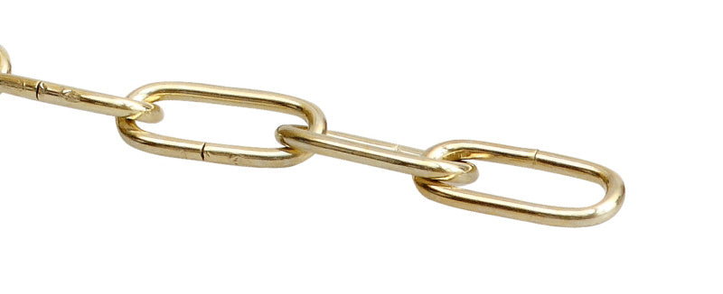 Round steel chain, half link A