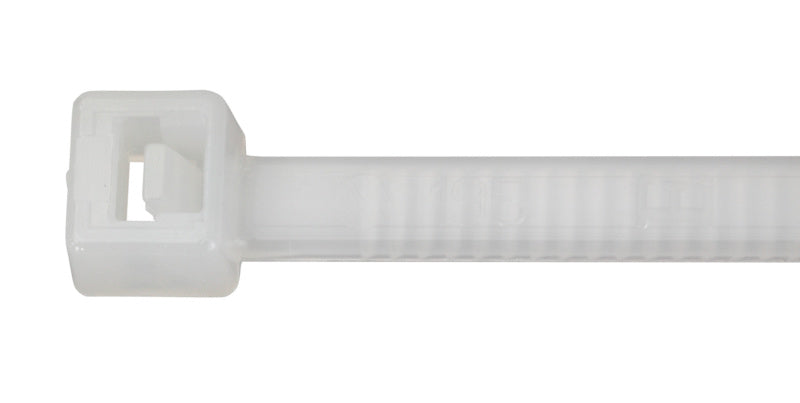 Collier attache-câbles, languette plastique
