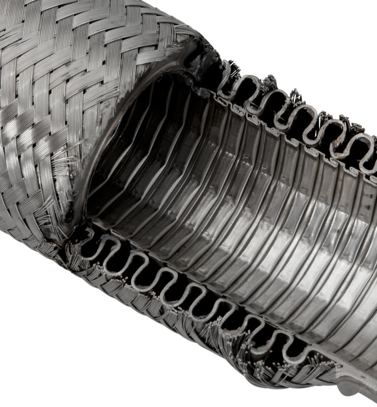 Tube flex avec doublure intérieure interlock