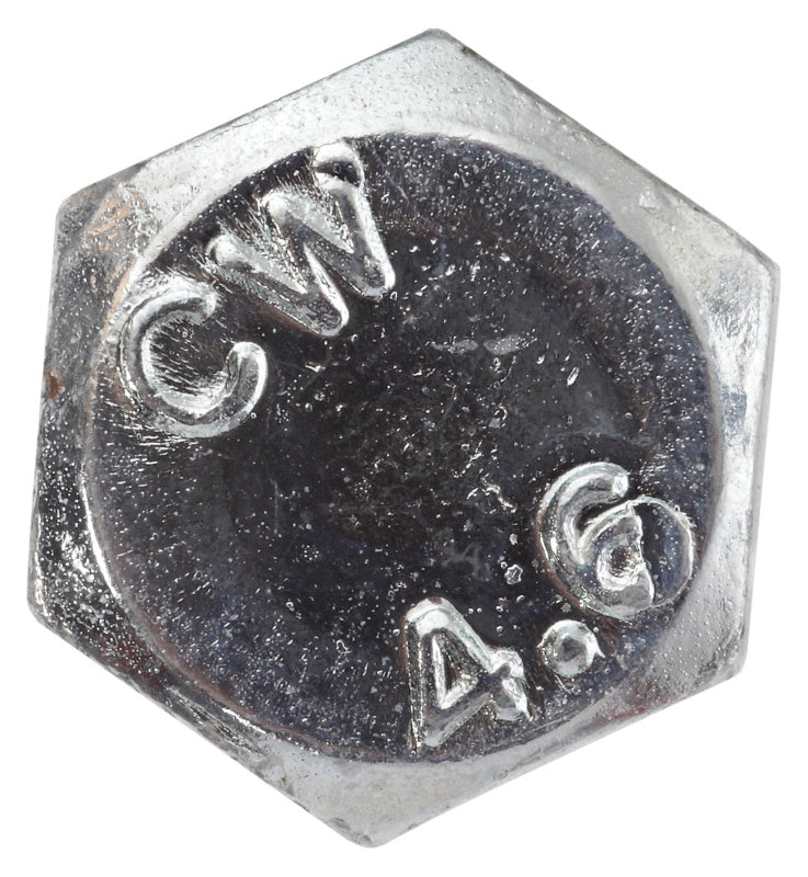 Boulon mécanique, tête hexagonale, acier zingué, DIN 601 avec écrou