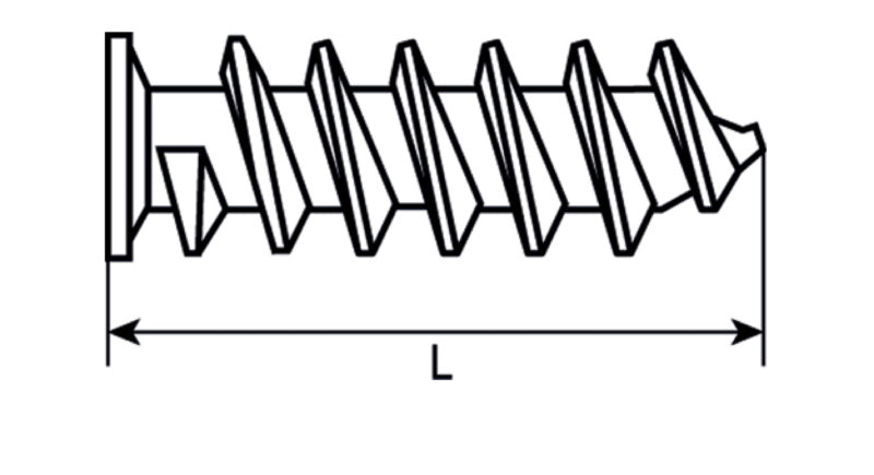 Isolierdübel, Polyethylen