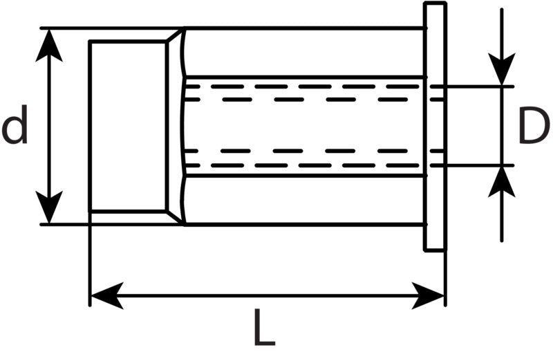 Tuerca remachable