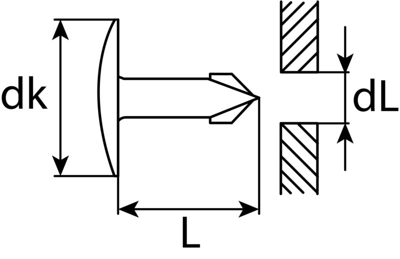 Clamping pin VAG