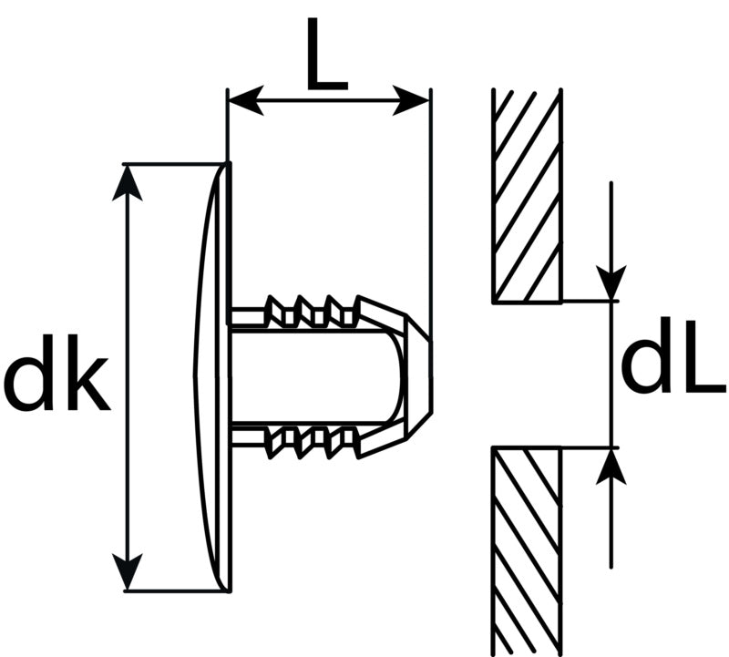 Abdeckstopfen Ford 6448410