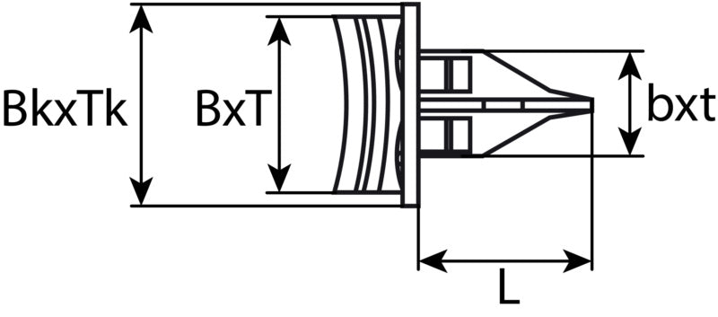 Plate clamp long