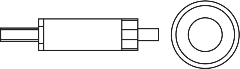 Quick-action coupling and silent bl. engine cover