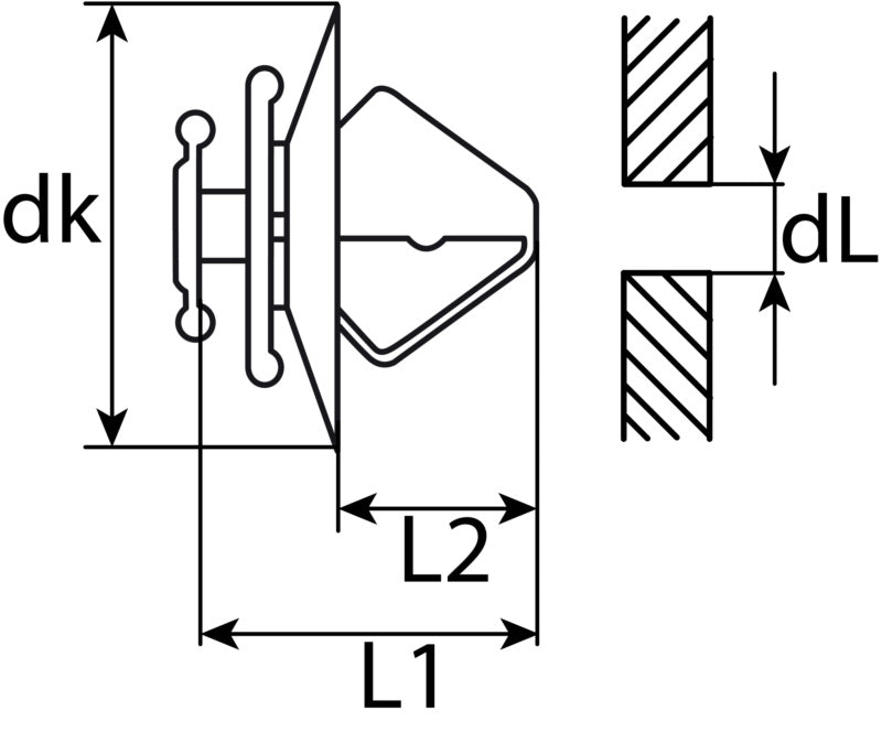 Clip pour revêtement intérieur PSA 38110790