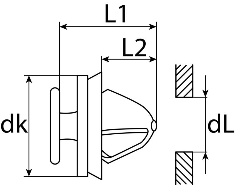 Clip pour revêtement intérieur PSA 6991.Y8