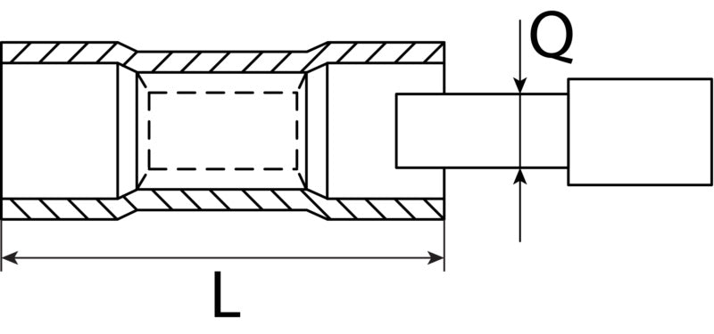 Butt connector
