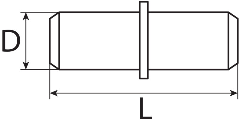 Shelf support, straight