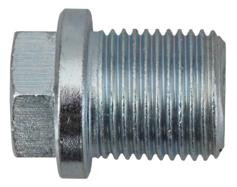 Oil drain plug without sealing ring