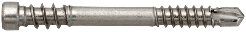 Decking screw, A2 st/stl HX al. substr. with bit