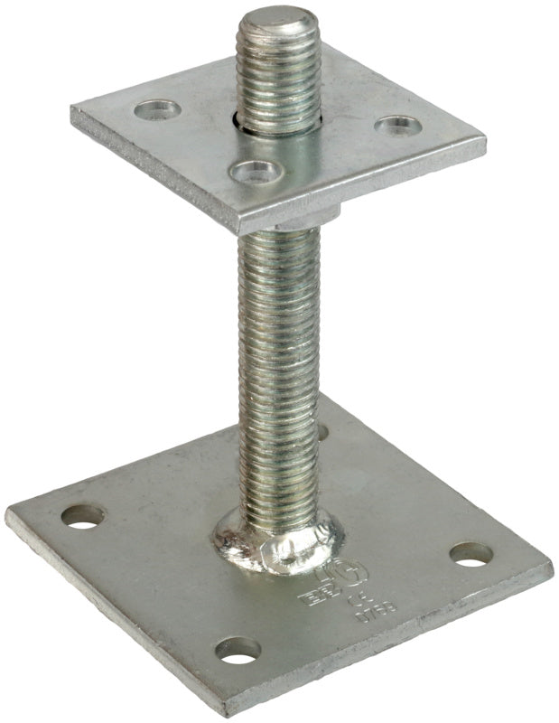 Post anchor, height-adjustable, plate, ETA-13/0026