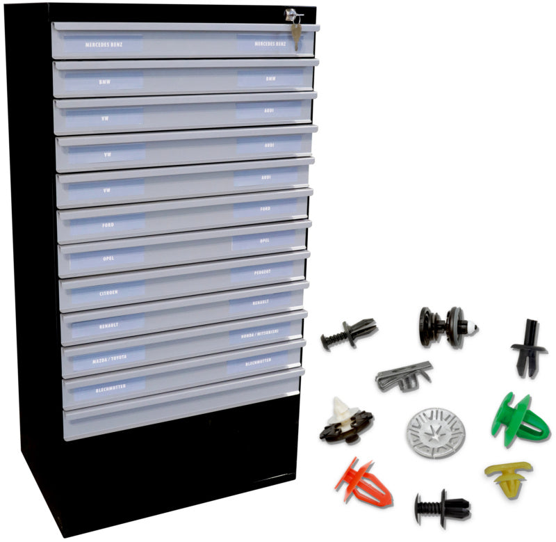 Special tower clips and clamps